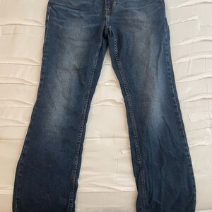 Old Navy Dark Blue Flare Jeans